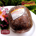 Pork Bali Aroma ham BLACKPEPPER HAM lada hitam frozen whole cut half +/- 2.3 kg/pc (price/kg)